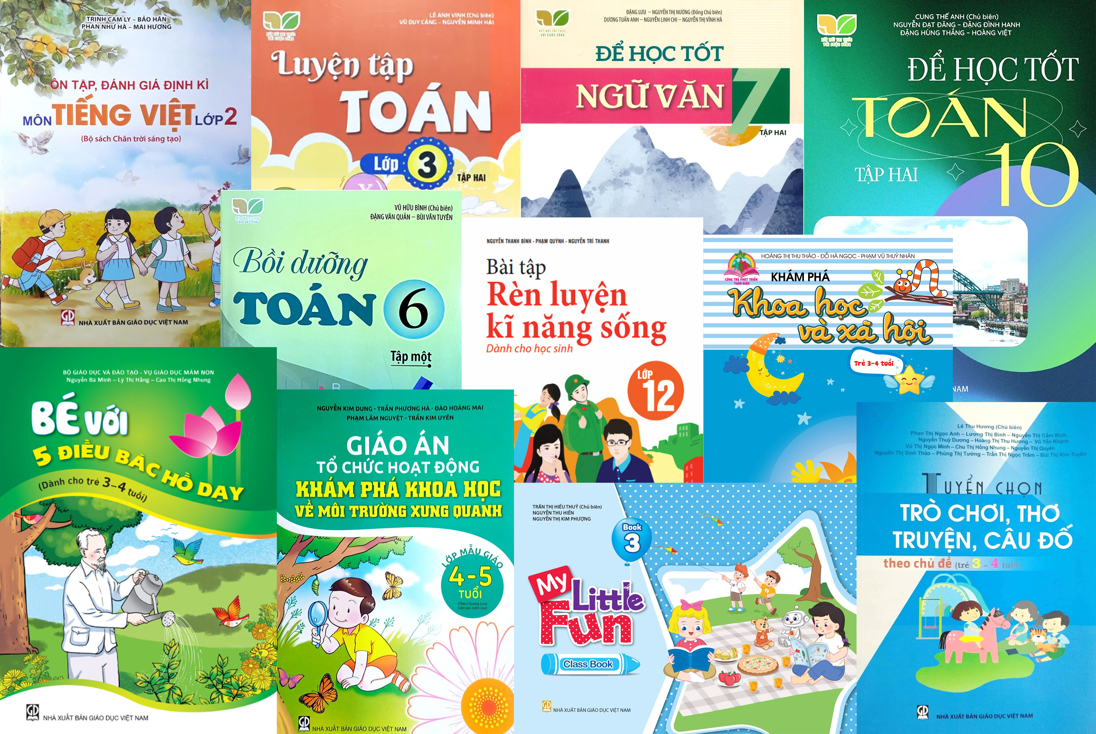 Danh mục sách tham khảo phát hành tháng 4 năm 2023 của NXBGD Việt Nam