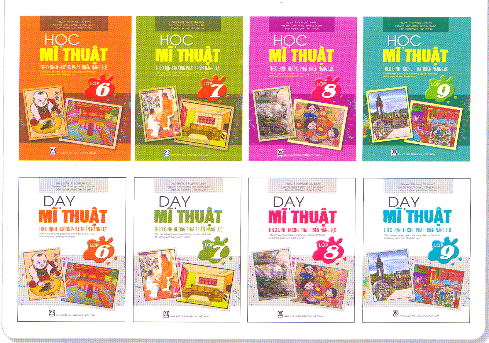 Dạy mĩ thuật theo định hướng phát triển năng lực từ lớp 6 đến lớp 9